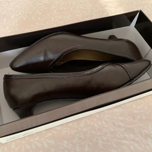 Soft Style by Hush Puppies dark brown kitten heel